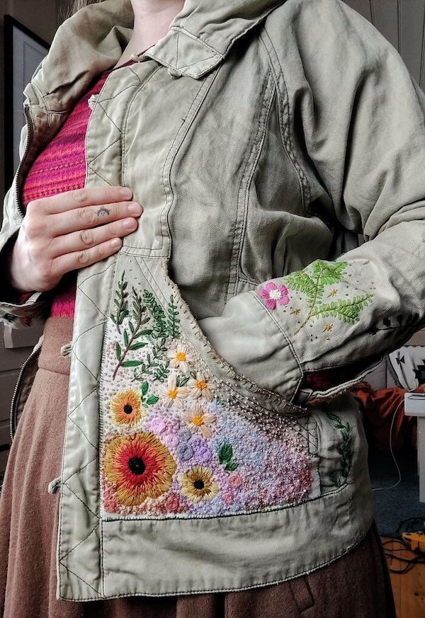 Turns out that embroidery can be absolutely rad