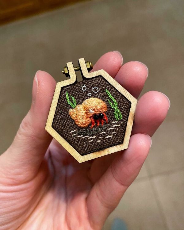 Turns out that embroidery can be absolutely rad