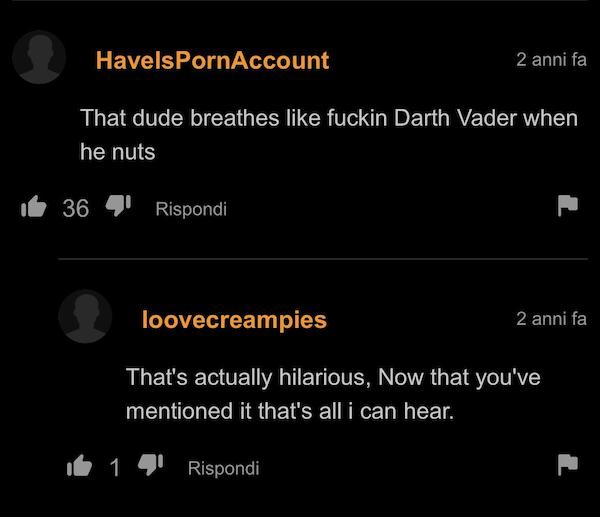 PornHub's comment section is pure, unbridled chaos