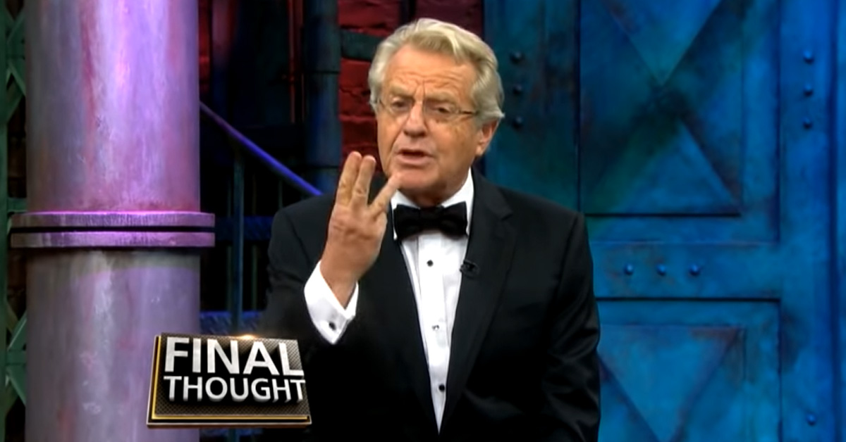 The Jerry Springer Show was unhinged daytime tv (26 GIFs)