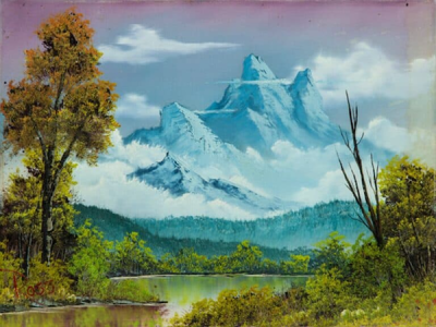 The most expensive Bob Ross paintings and what they sold for