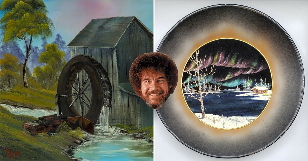 The most expensive Bob Ross paintings and what they sold for