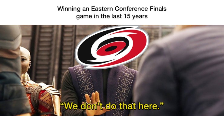 Winning an Eastern Conference Finals game in the last 15 years 