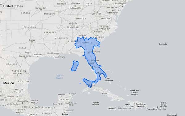 Size DOES matter for these mind-blowing True Size maps.