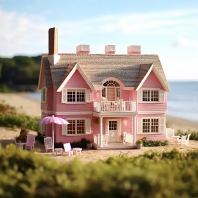 AI Photos Of Barbie Dreamhouse In Every US State