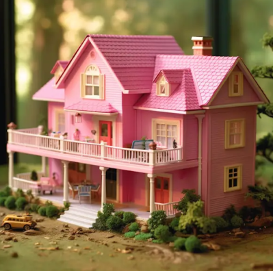 AI Photos Of Barbie Dreamhouse In Every US State