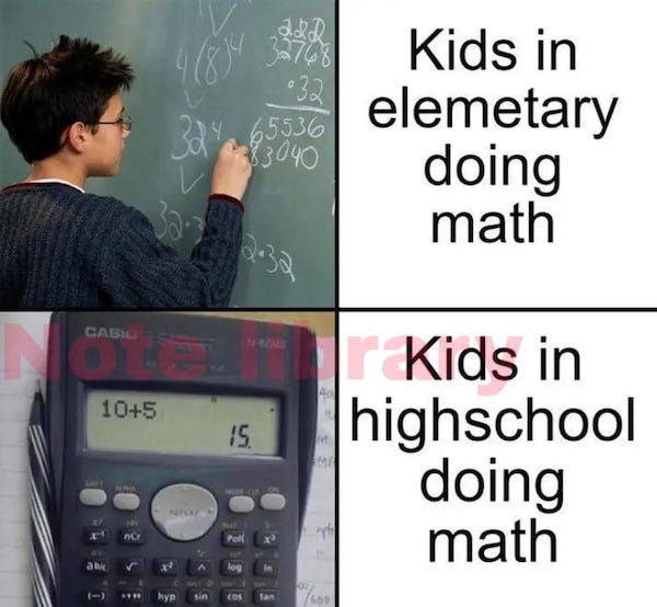 Frankly, we're not sure we fully understand these math memes