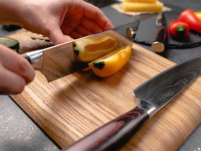 Fat Kid Deals on X: Seido Japanese Master Chef Knife Set on sale