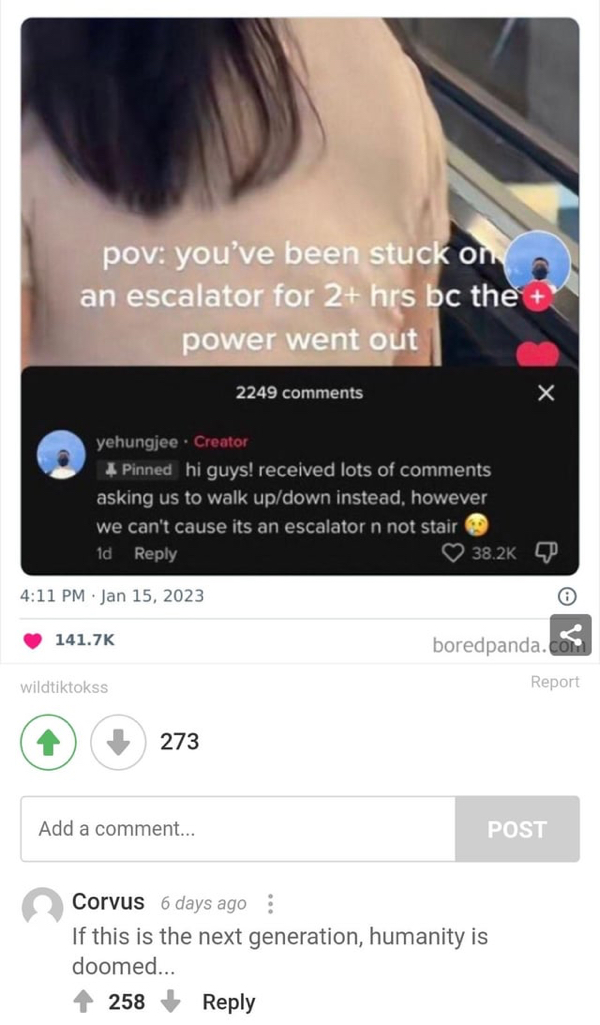 The jokes? The missed it, by a country mile