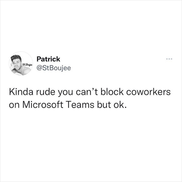 Tweets we're picking up a hint of sarcasm from, No?