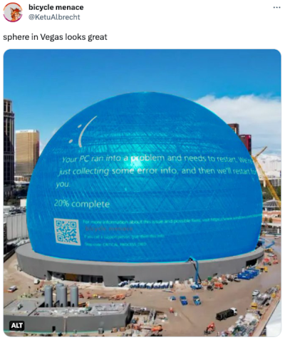 Sauron has returned: MSG Sphere Las Vegas design sparks hilarious