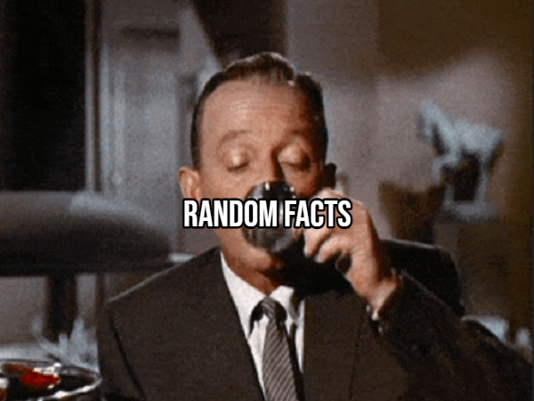 Drink up Some Random & Useless Facts