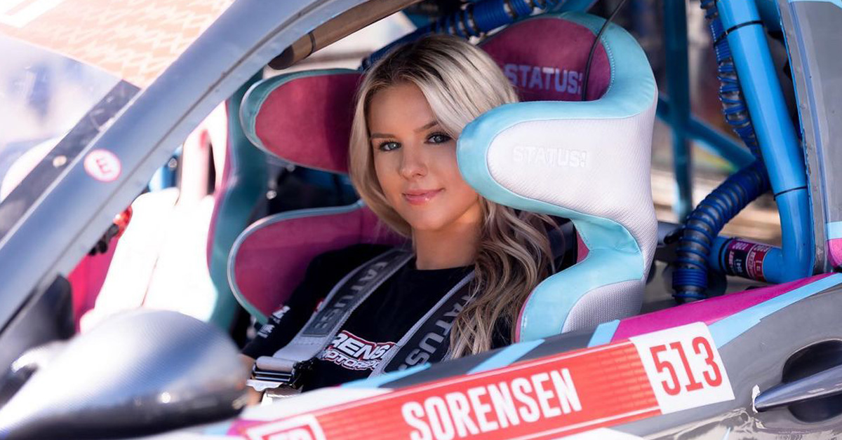 Can you keep up with racing driver Amanda Sorensen?