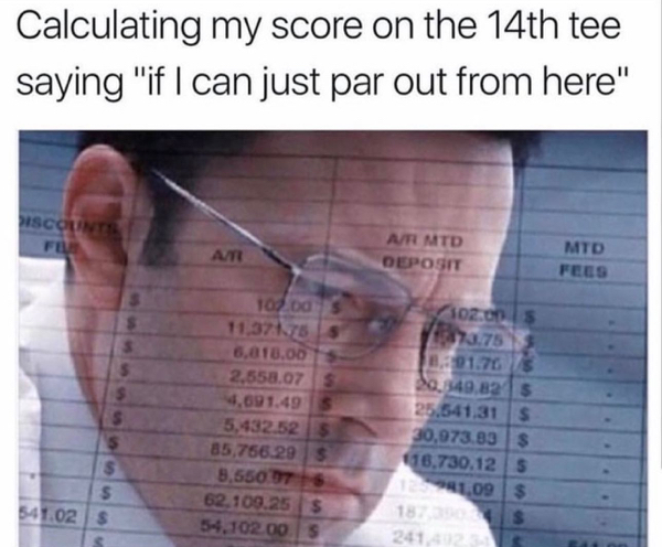 It's The Open, and these golf memes are already dialed in
