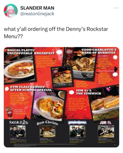 Denny's Rockstar Menu Take 2 - IGN
