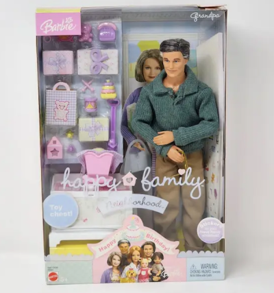 Barbie Happy Family Neighborhood Grandma Doll 2003 Mattel B7690 - We-R-Toys