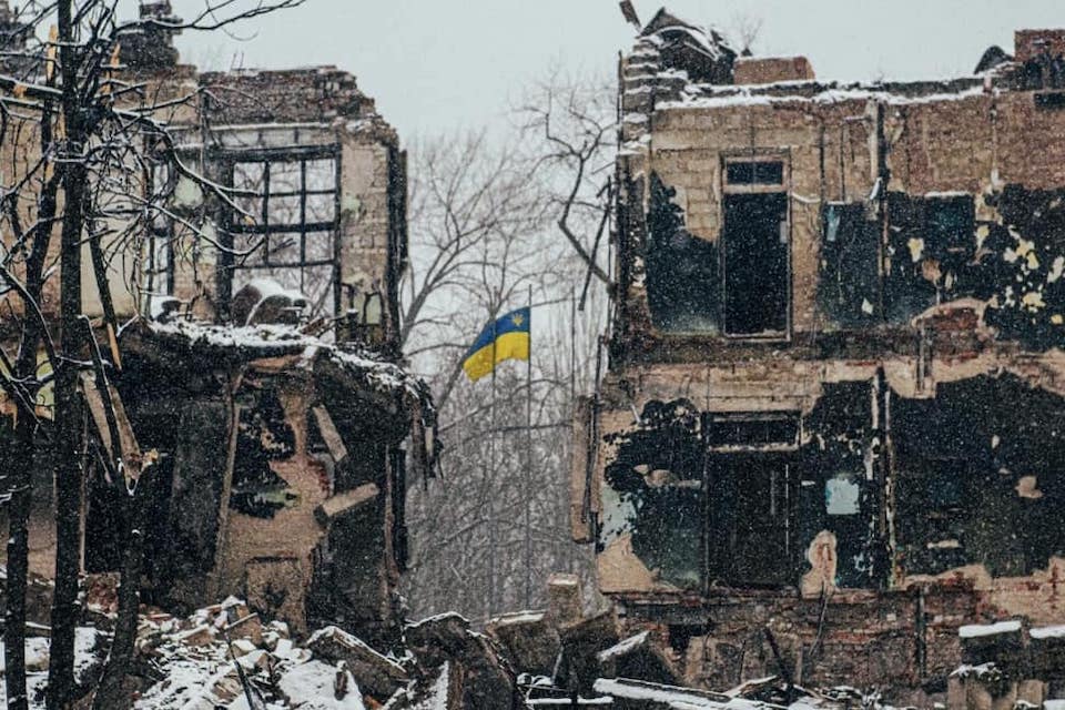 Ukrainian War Combat Night Photos Perseid Meteor Shower 53rd Firefight