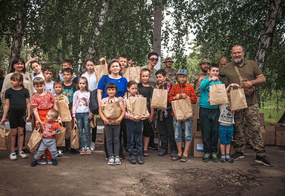 Ukrainian War Combat Night Photos Perseid Meteor Shower 53rd Firefight
