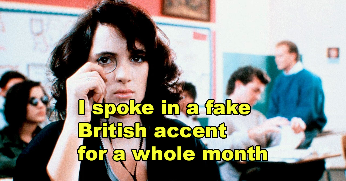 Funny phases people went through that are so embarrassing