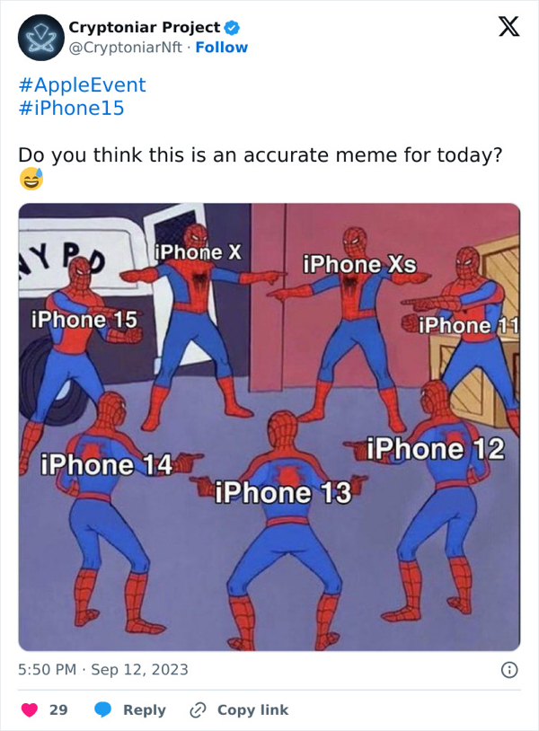 Apple unveils new iPhone, cue the memes