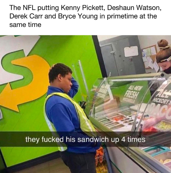 Leather bound NFL memes from Week 2 are primetime winners... Cousins!