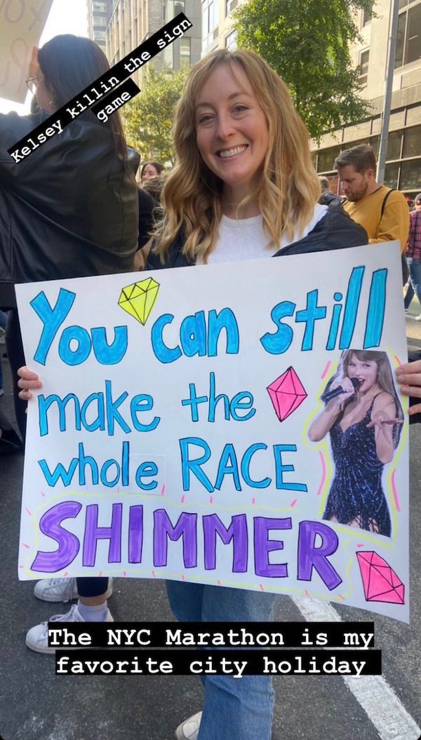 The BEST signs from the NYC Marathon that even motivated me