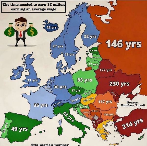 Insane maps that will completely change your perspective (26 Photos)