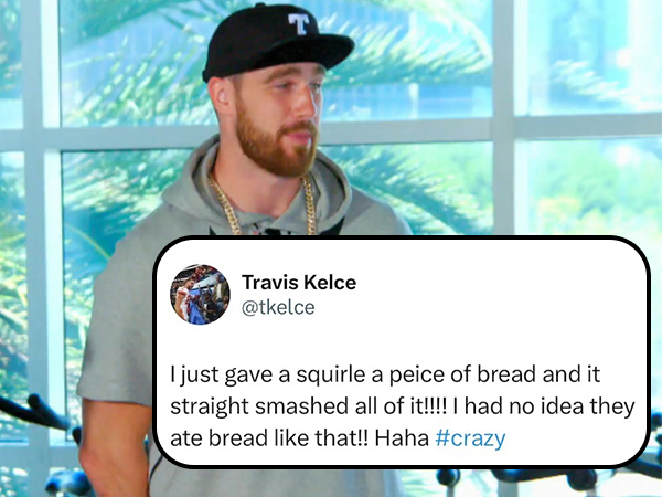 Travis Kelce's old tweets are too wholesome