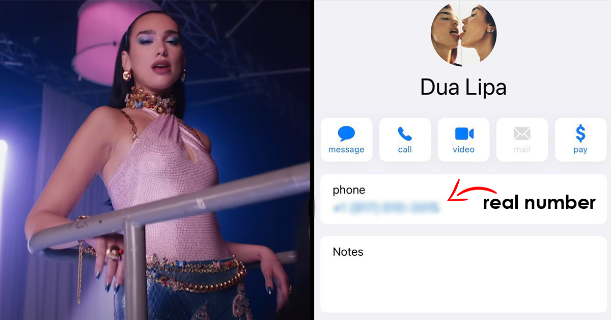 you call me all friendly dua lipa