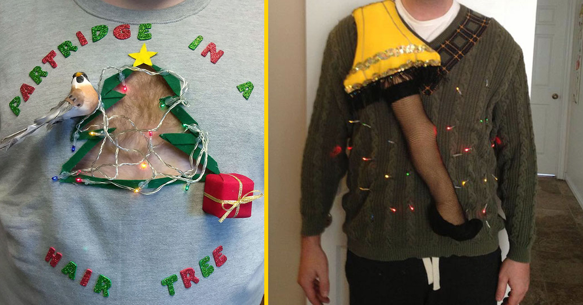 Christmas story outlet ugly sweater diy