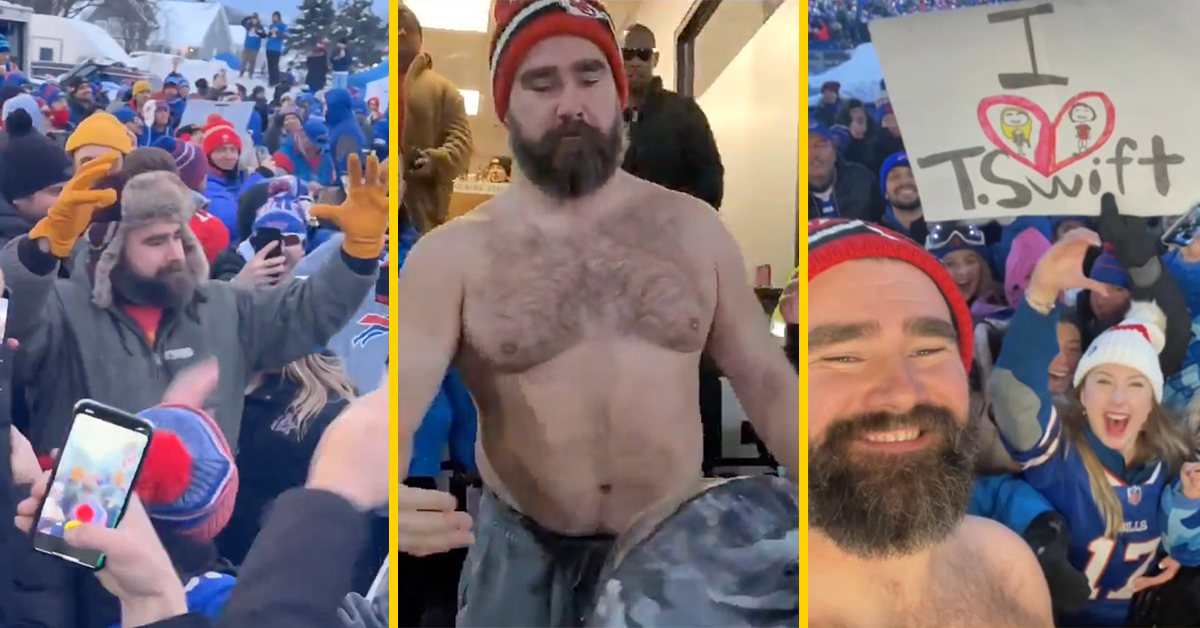 Jason Kelce has epic Sunday funday proving he's America's sweetheart