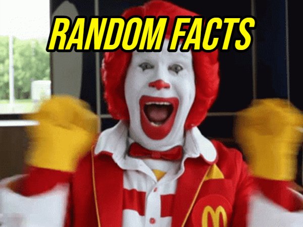 Randomly Different Random Facts Just Hit Different