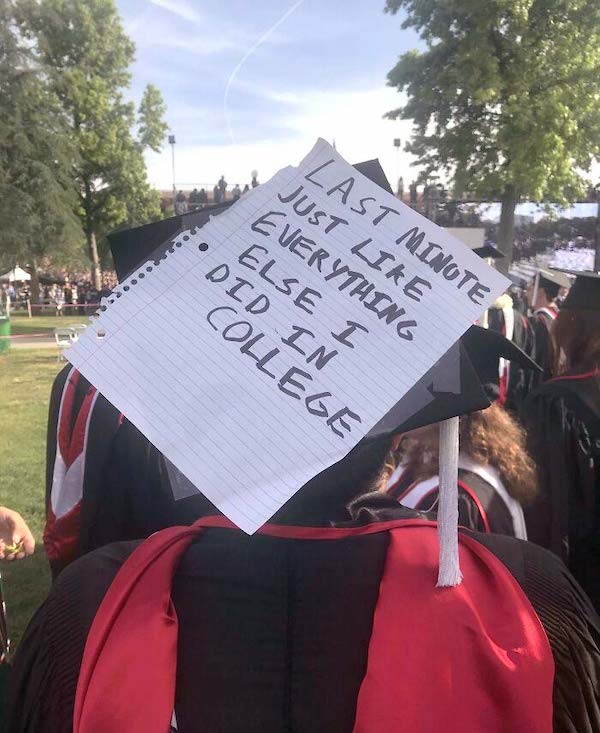 These grads know the perfect ways to celebrate their big day