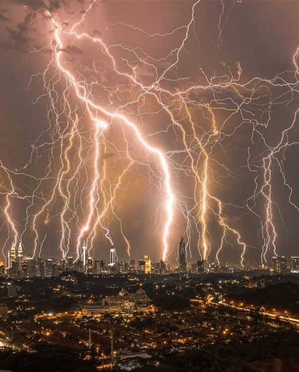 Pack your umbrella for these wild weather pics