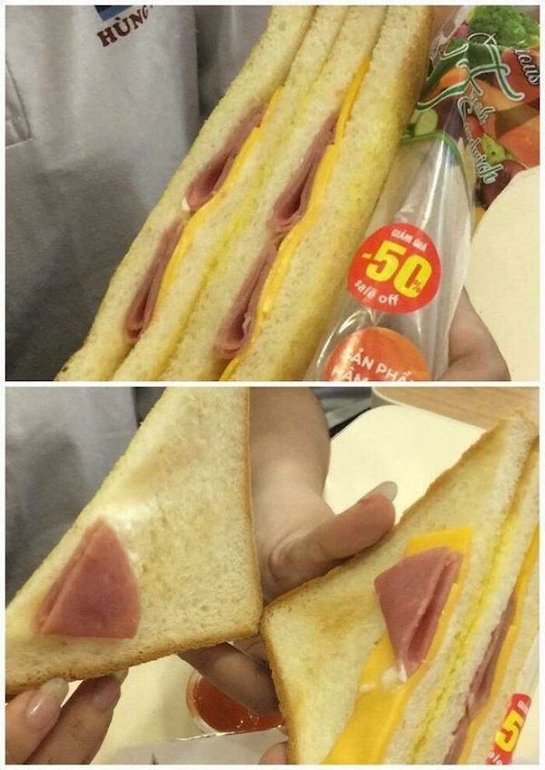 Food packaging that pulled a fast one on us!