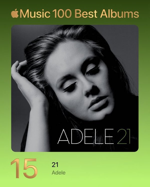 The 100 greatest albums of ALL TIME (according to Apple Music) pt. 2