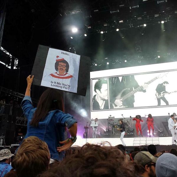Funny concert posters that even those on stage couldn't ignore