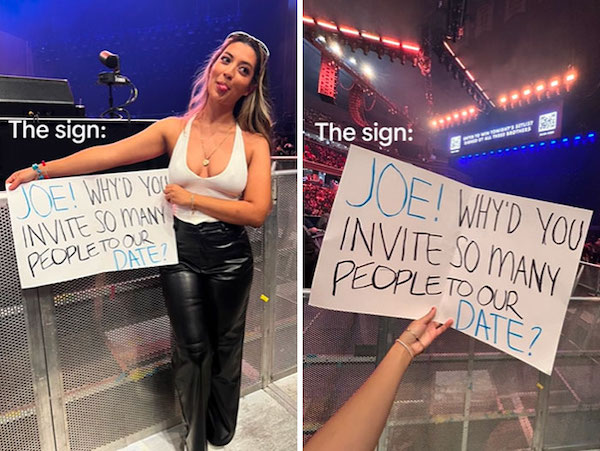 Funny concert posters that even those on stage couldn't ignore