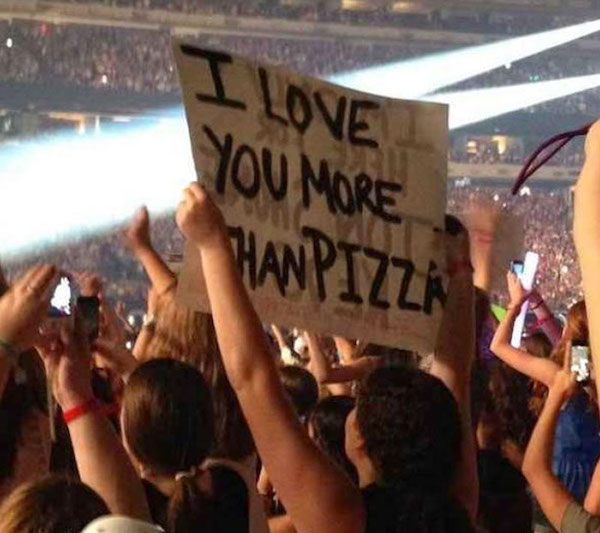 Funny concert posters that even those on stage couldn't ignore