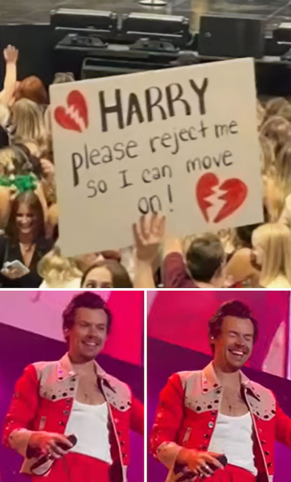 Funny concert posters that even those on stage couldn't ignore