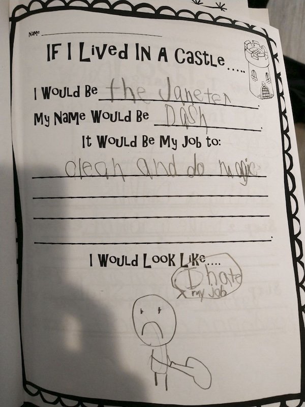 Homework answers that get an A+ in hilarity (but an F in correctness)