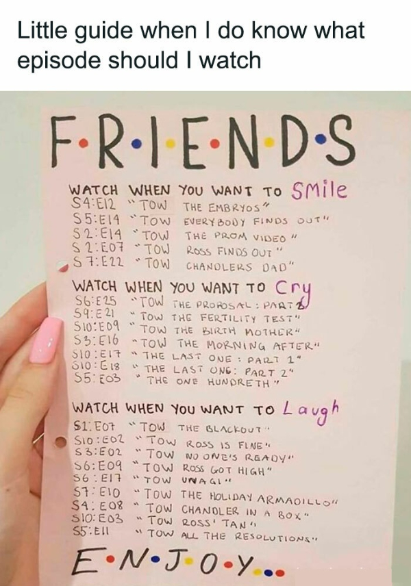 Nostalgic Posts About Shows and Films From the ‘90s and ‘00s