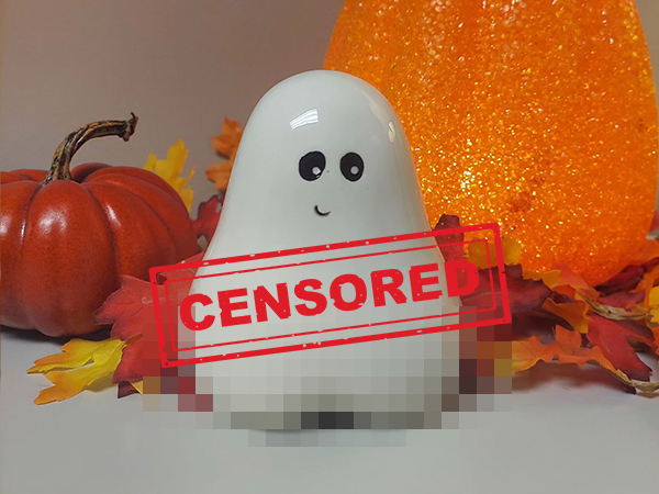 Introducing Scrote Ghost, Big Lots’ Halloween Figurine with Balls!