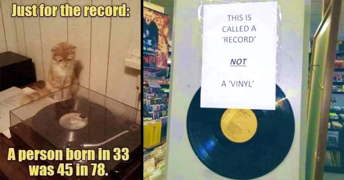 Collecting vinyl records is a blessing and a curse (25 Photos)