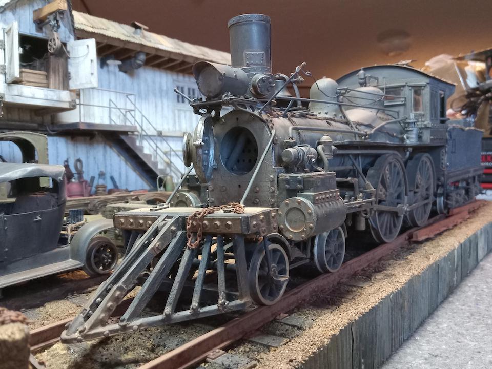 High-Res Train Station Model 1930s Awesome Details Mind blowing Photos