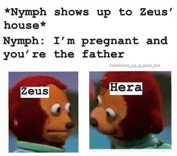 Greek mythology memes for flying too close to the sun