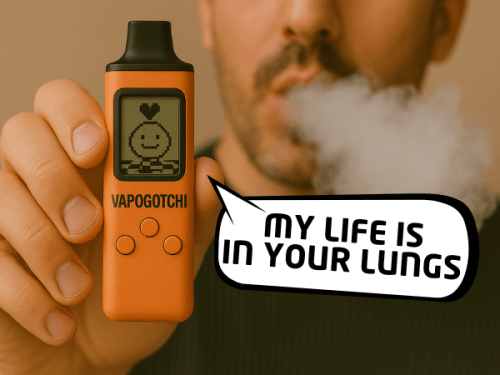 vape tamagotchi Vape-o-Gotchi: This Tamagotchi Vape Dies When You Stop Vaping – Vaping Land