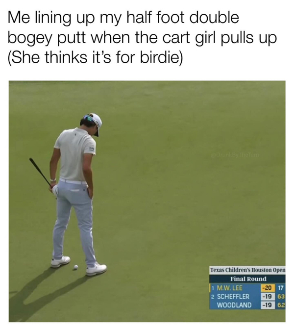 Let these golf memes be your range session before The Masters