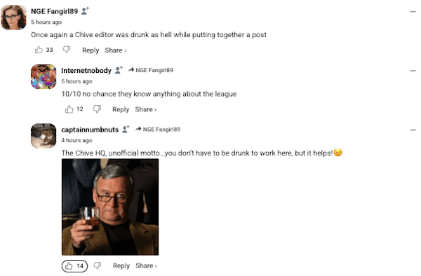 This week's Top Comments are presented to you by theCHIVE nation!