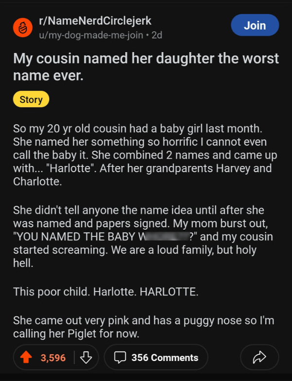 These Baby Names Are Simply Criminal